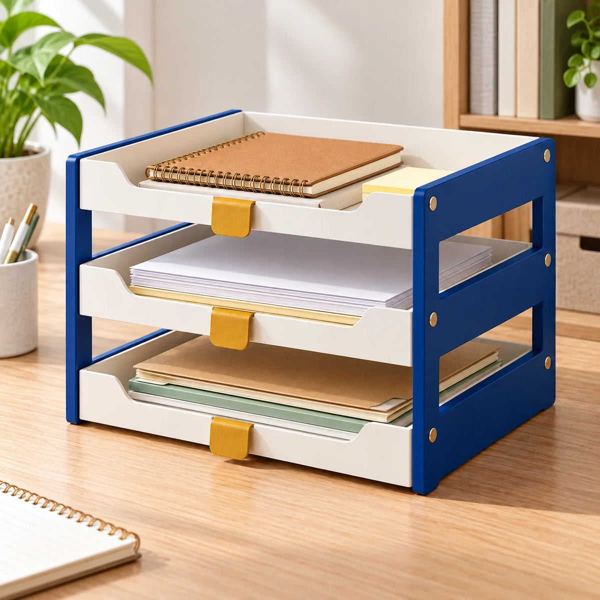 Desktop Letter Tray Set — function detail