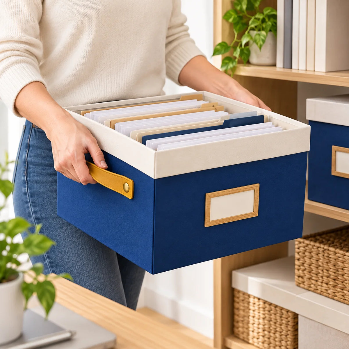 File Folder Storage Box — function detail