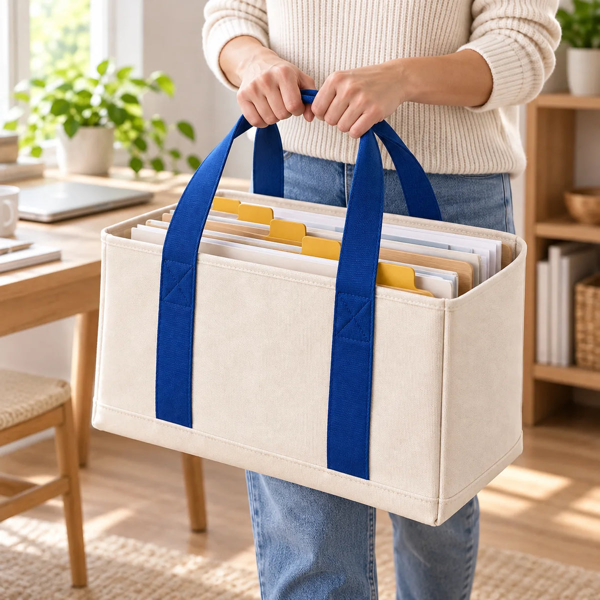Paperwork Carry Tote — function detail