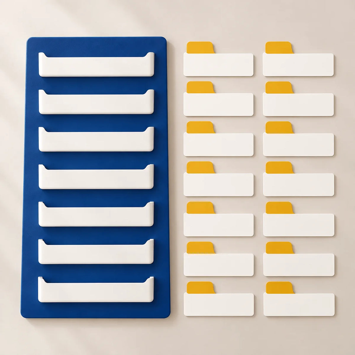 Weekly Paperwork Sorting Board — included contents